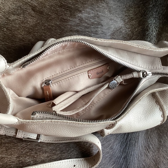 The Sak Los Feliz Pebbled Leather Crossbody Handbag - Picture 10 of 13